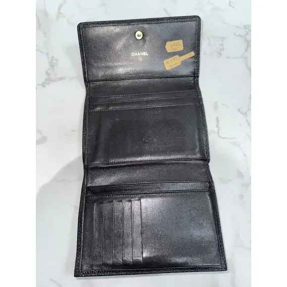 Chanel Caviar Leather Black Wallet - Picture 3 of 8